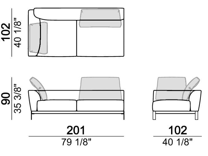 Модульный диван Arketipo That's life ARCH-00014909 - Вид №24