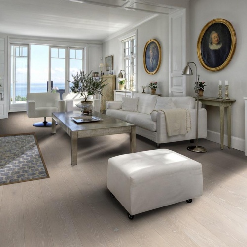 Паркетная доска Kahrs Дуб Снег 2600200508 - Вид №12