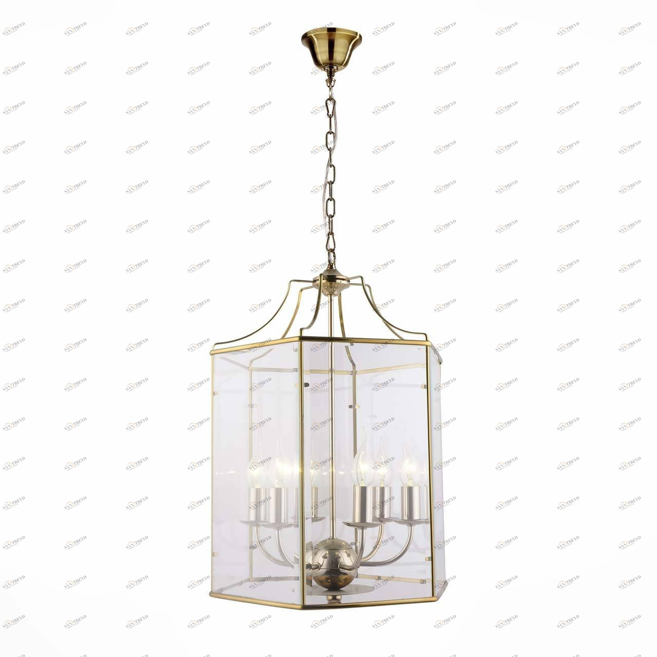 Подвесная люстра ST Luce SL228.303.06 ST LUCE ДИЗАЙНЕРСКИЕ 057904 Бронза 