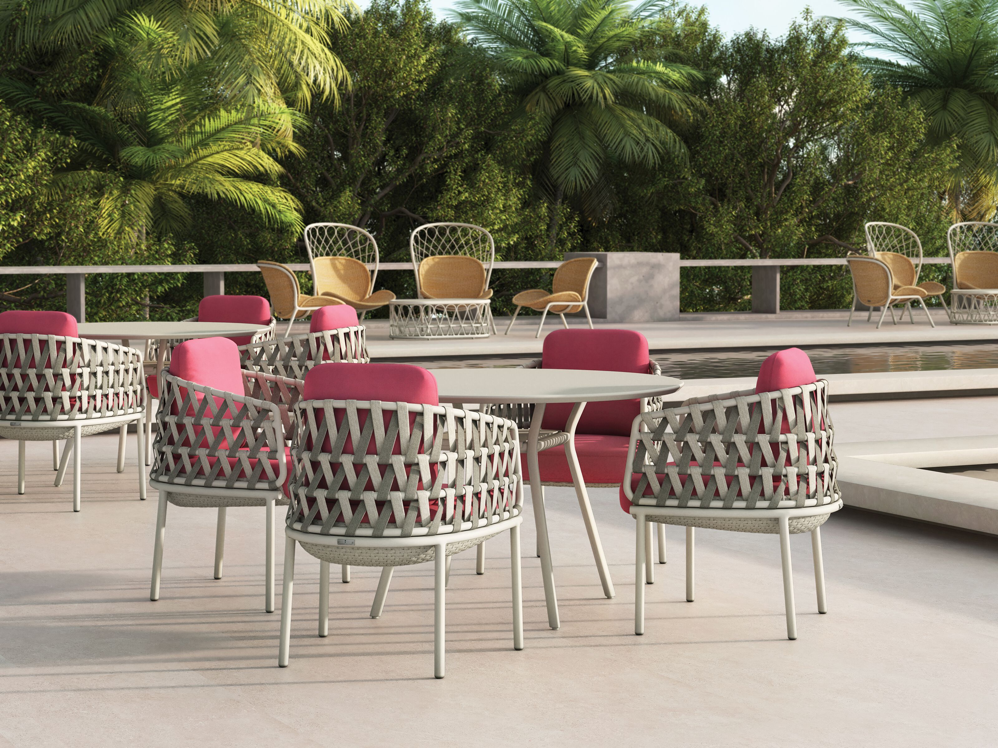 Садовый стул с подлокотниками JANUS et Cie Boheme ARCH-00148413 - Вид №3