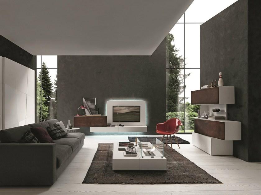 Presotto Лакированный буфет из стали Corten ™ Inclinart cor-ten sun-id-1406347 - Вид №1