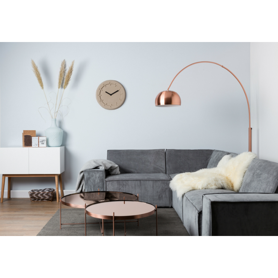 Пуф для дивана James, правосторонний, светло-серый Zuiver 3200154 - Вид №2