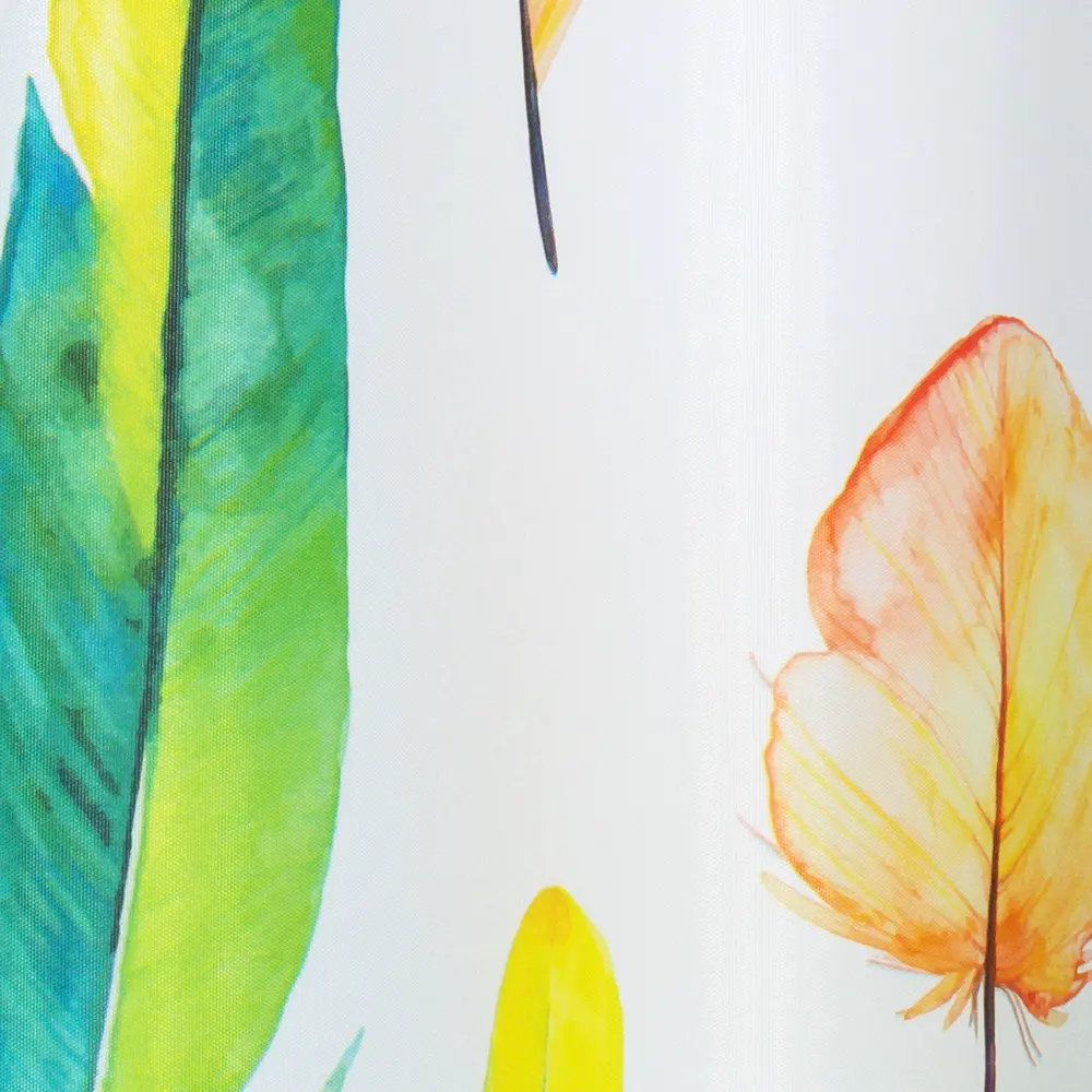 Штора для ванны Color Feather, 180х180 см, полиэстер 82168030 STLM-2082353 BATH PLUS ШТОРЫ CHARME RED - Вид №2