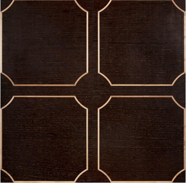 Palazzo Morelli Пол / стена из клена и венге Nouveau sun-id-1374301