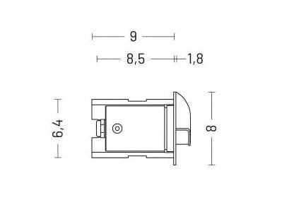Открытый алюминиевый светодиодный маркер [LND] общие ARCH-00049761 - Вид №60
