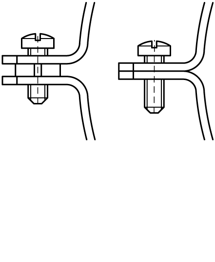 4157080 Крепление для труб BIS Bifix® 415 Хомуты нерж. для пластмассовых труб WALRAVEN  - Вид №2
