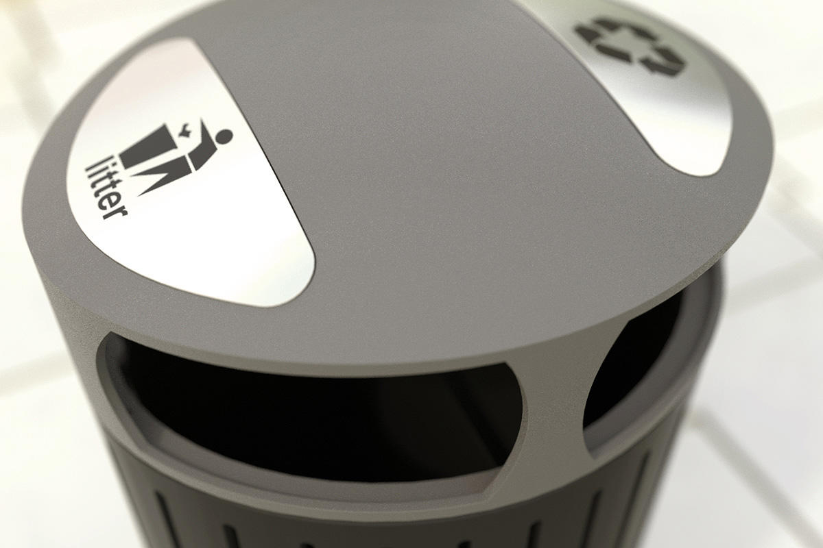 FSRT177 Отправка мусора и контейнер для вторичной переработки  Forms-surfaces  - Вид №9