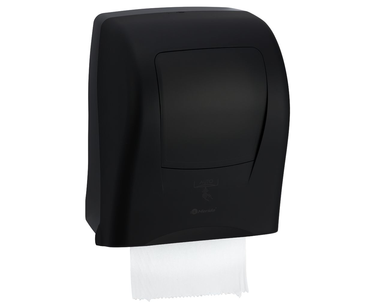 CAC501 AMADEUS SILKY BLACK автоматический диспенсер для бумажных полотенец в рулонах Merida  - Вид №2