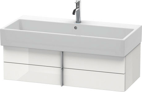 VA628807272 Тумбочка подвесная Vero Air #VA6288 984 x 431 мм Дуб брашированный, натуральный шпон Duravit - Вид №2