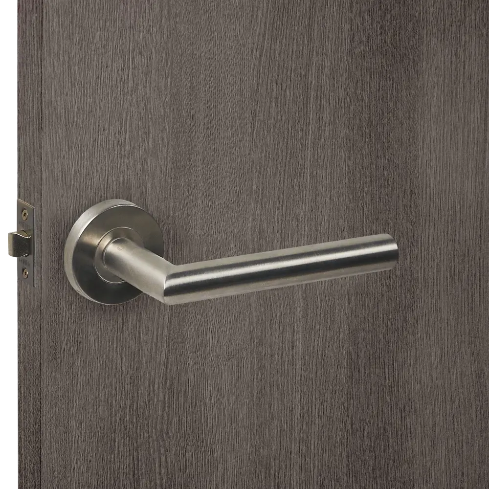 Дверные ручки Punto Inox без запирания комплект цвет нержавеющая сталь 85202312 STLM-2054586  - Вид №7