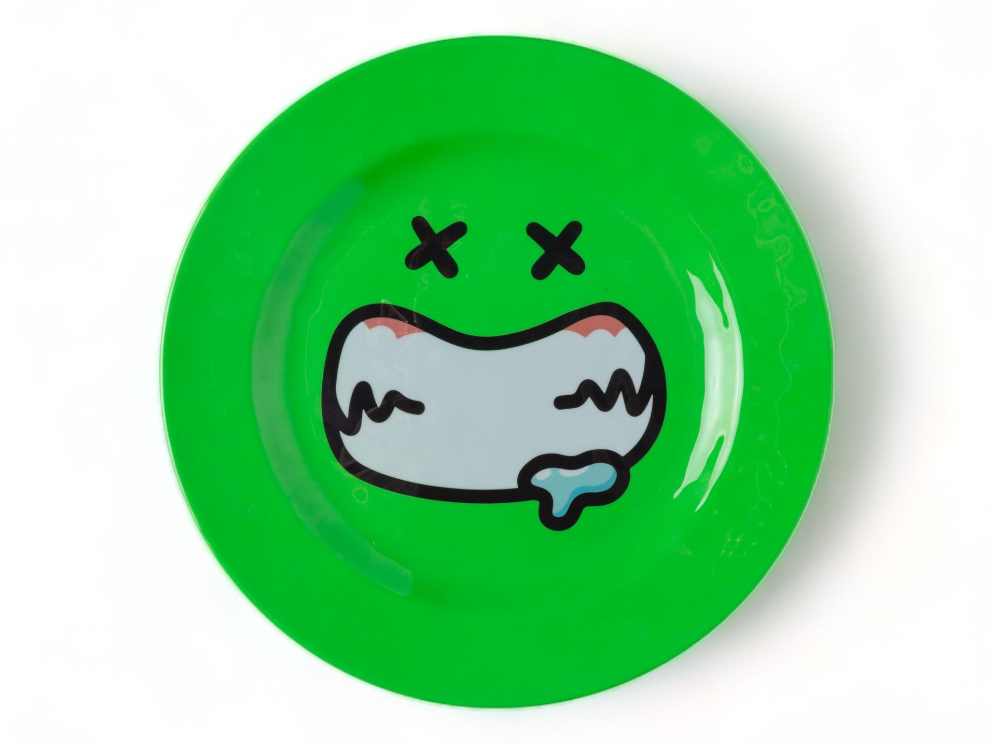 Меламиновая круглая сервировочная тарелка Seletti монстры ARCH-00082591