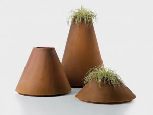 DE CASTELLI Кашпо из металла для дома и на улице