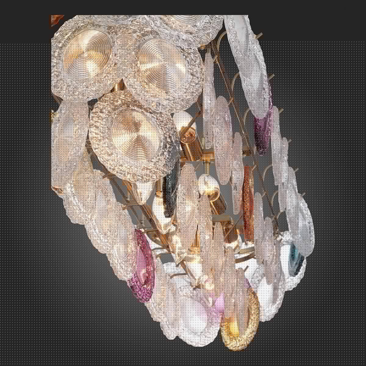 Люстра подвесная разноцветная ST Luce Coneli SL420.203.14 ST LUCE ДИЗАЙНЕРСКИЕ, CONELI 00-3834384 Золото;разноцветный  - Вид №2