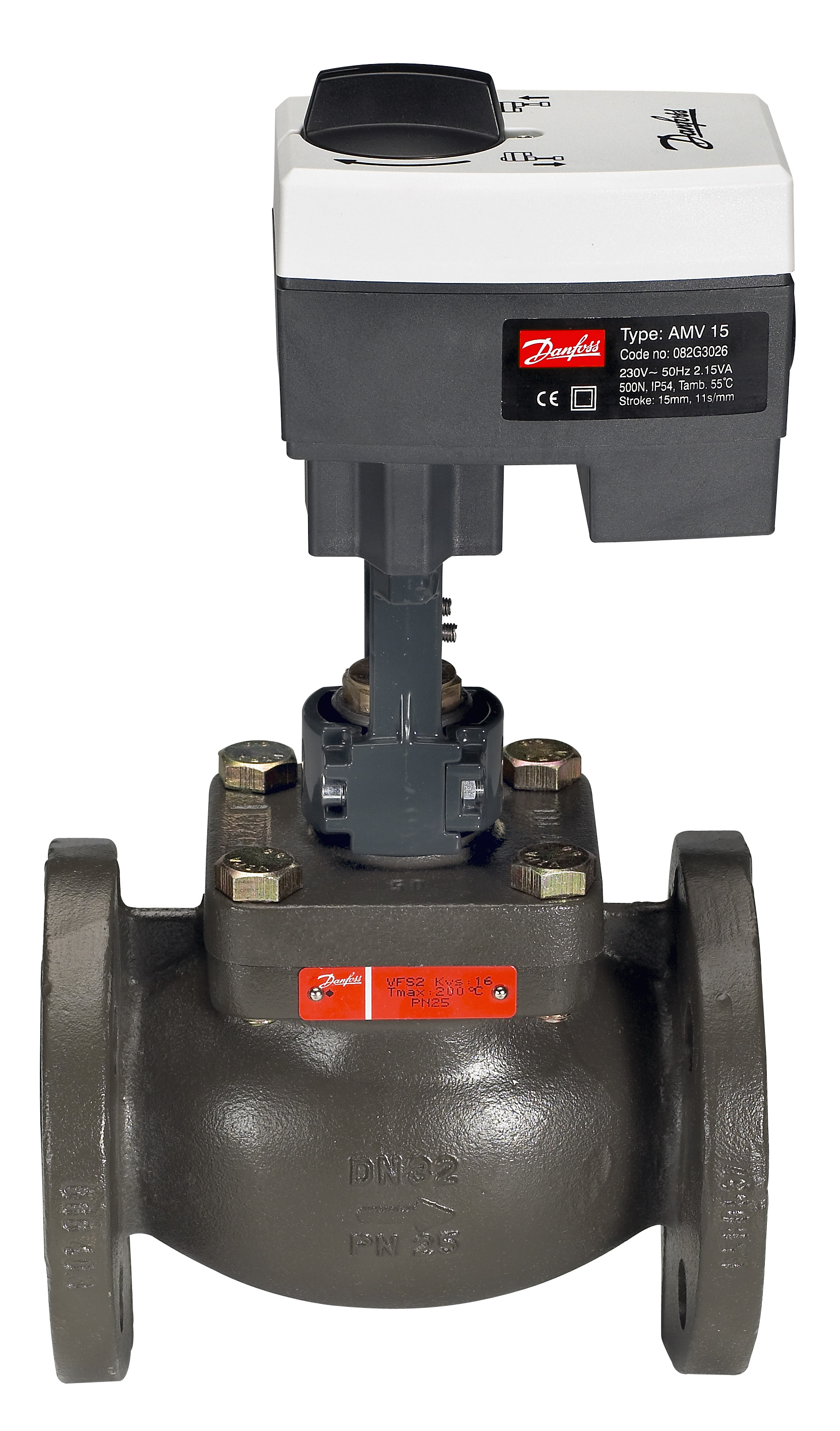 Danfoss Клапан регулирующий VFS 2 фланцевый Клапан двухходовой VFS 2 Ду 20 065B1520  - Вид №20