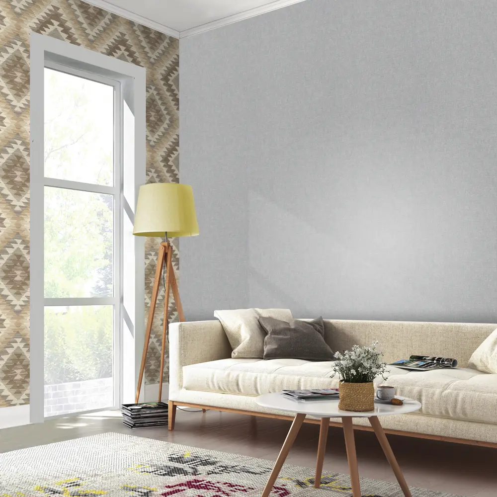 Обои флизелиновые Inspire серые 1.06 м 512335 Fabrik STLM-2191617 - Вид №2