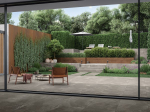 Напольное покрытие из керамогранита с эффектом камня