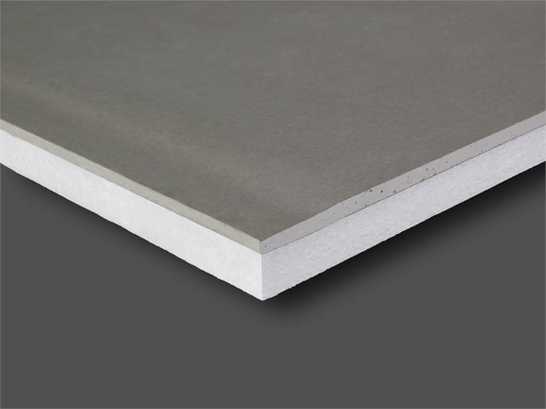 Теплоизоляционная панель из пенополистирола и гипсокартона Siniat by etex PregyStyrene ARCH-00086545 - Вид №1