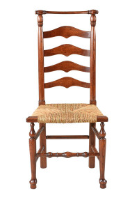 W543 Боковой стул Macclesfield Ladderback ijlbrown