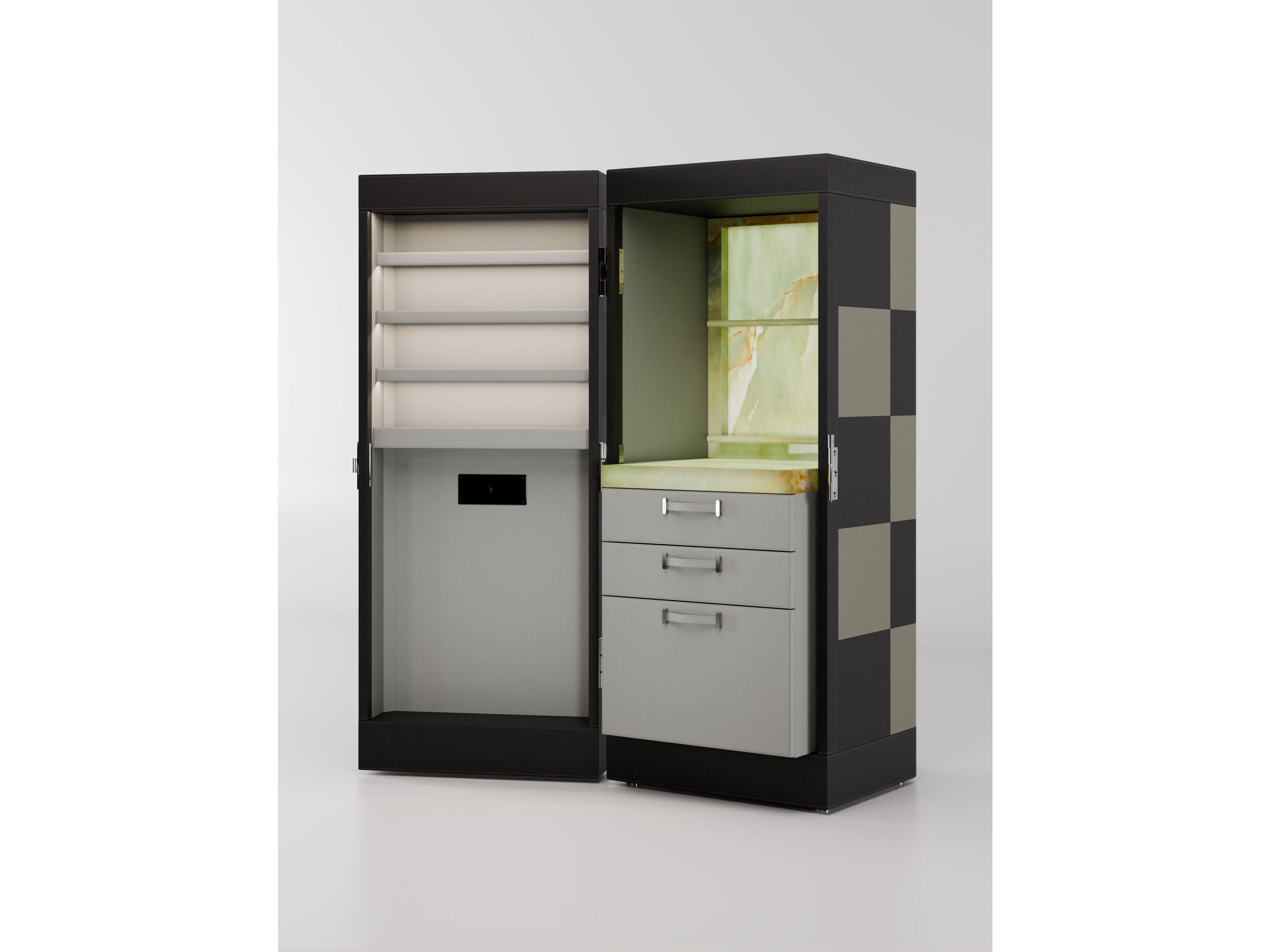 Барный шкаф со встроенным освещением Lorenzo Tondelli VIRGIL ARCH-00145398 - Вид №3