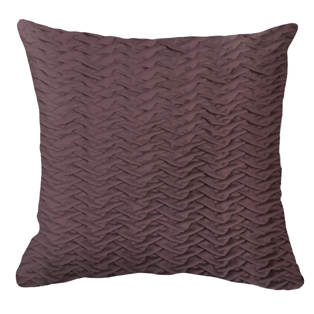 Подушка Неоклассика Венето 45x45 см цвет черничный SEASONS STLM-2120651