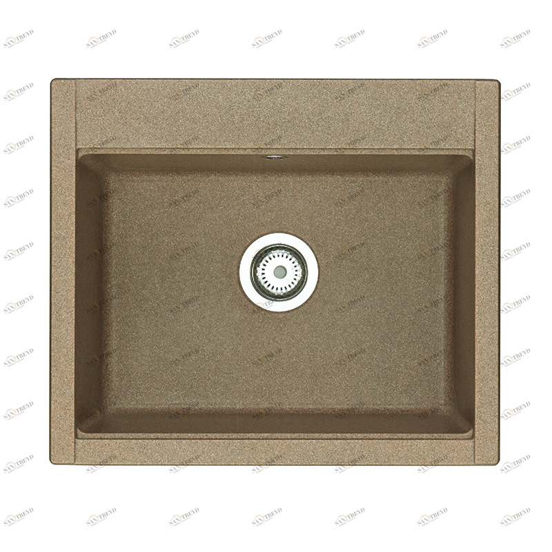 1A715232LD270 Мойка кухонная прямоугольная AQUATON ДЕЛИЯ