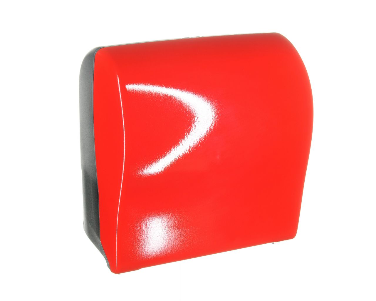 CUR352 Механический диспенсер для рулонных полотенец UNIQUE SOLID CUT RED SPARK LINE Merida 