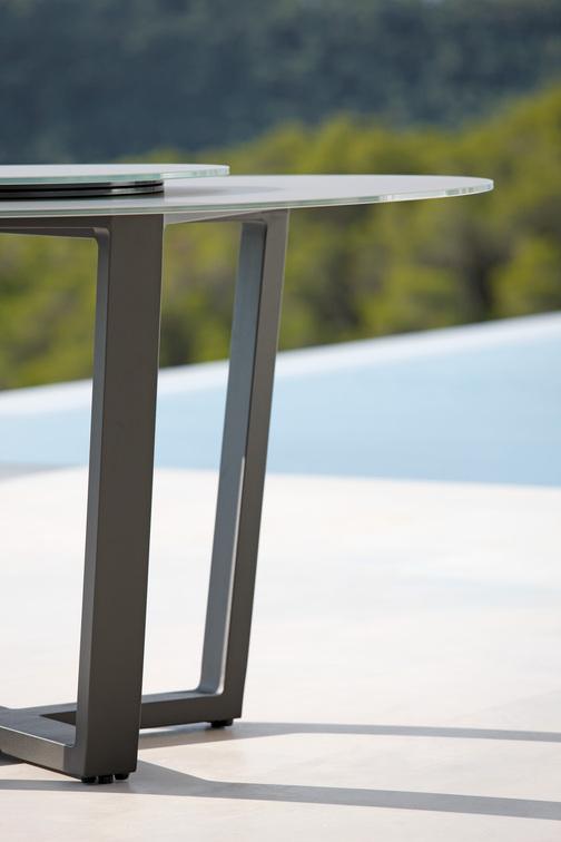 MNST947 Обеденный стол pca white f8 ⌀155см Manutti Fuse - Вид №6