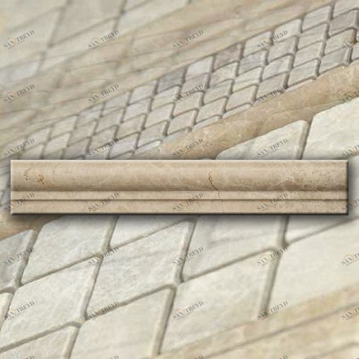 БОРДЮР ИЗ МРАМОРА B036-2 NATURAL ART B0362