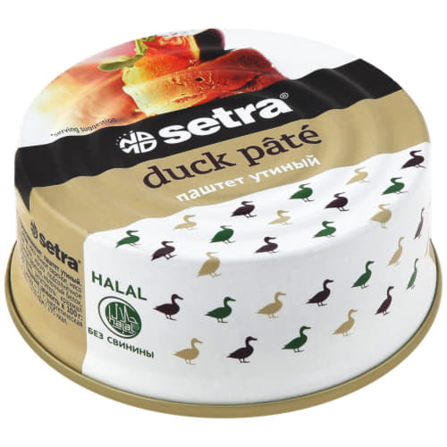 Паштет утиный Setra 100 г Santreyd 11664 - Вид №1