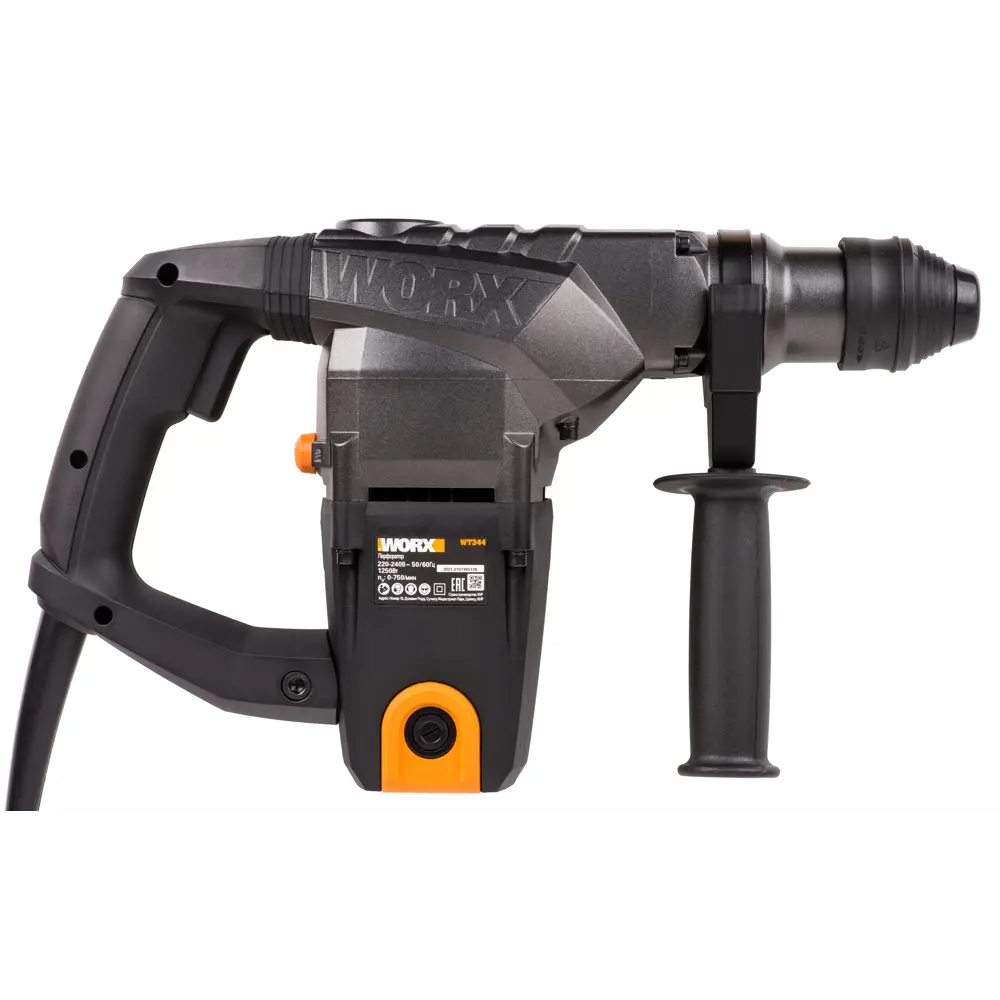 Перфоратор WORX WT344 SDS-plus 1250 Вт с антивибрационной системой 88279280 STLM-0077126 - Вид №3