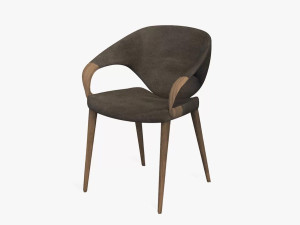 Тканевый стул с подлокотниками