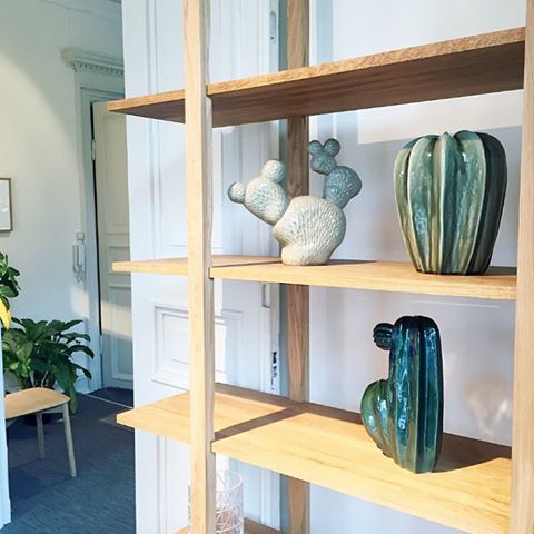 Керамический кактус Cacti Uno 19х23 см, зеленый Hay 506301 - Вид №2