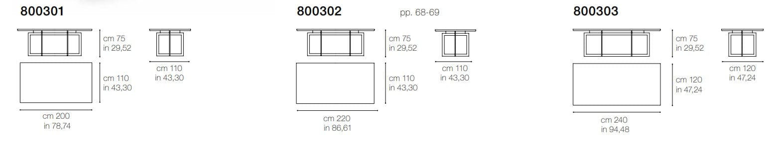 Прямоугольный обеденный стол Grilli Джаз ARCH-00083733 - Вид №2