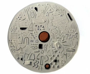 Kiasmo Керамическая скульптура Disk 2013ksddis3