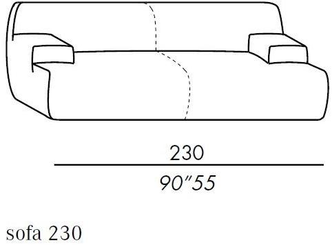 Meridiani Съемный тканевый диван Norton sun-id-1486391 - Вид №6