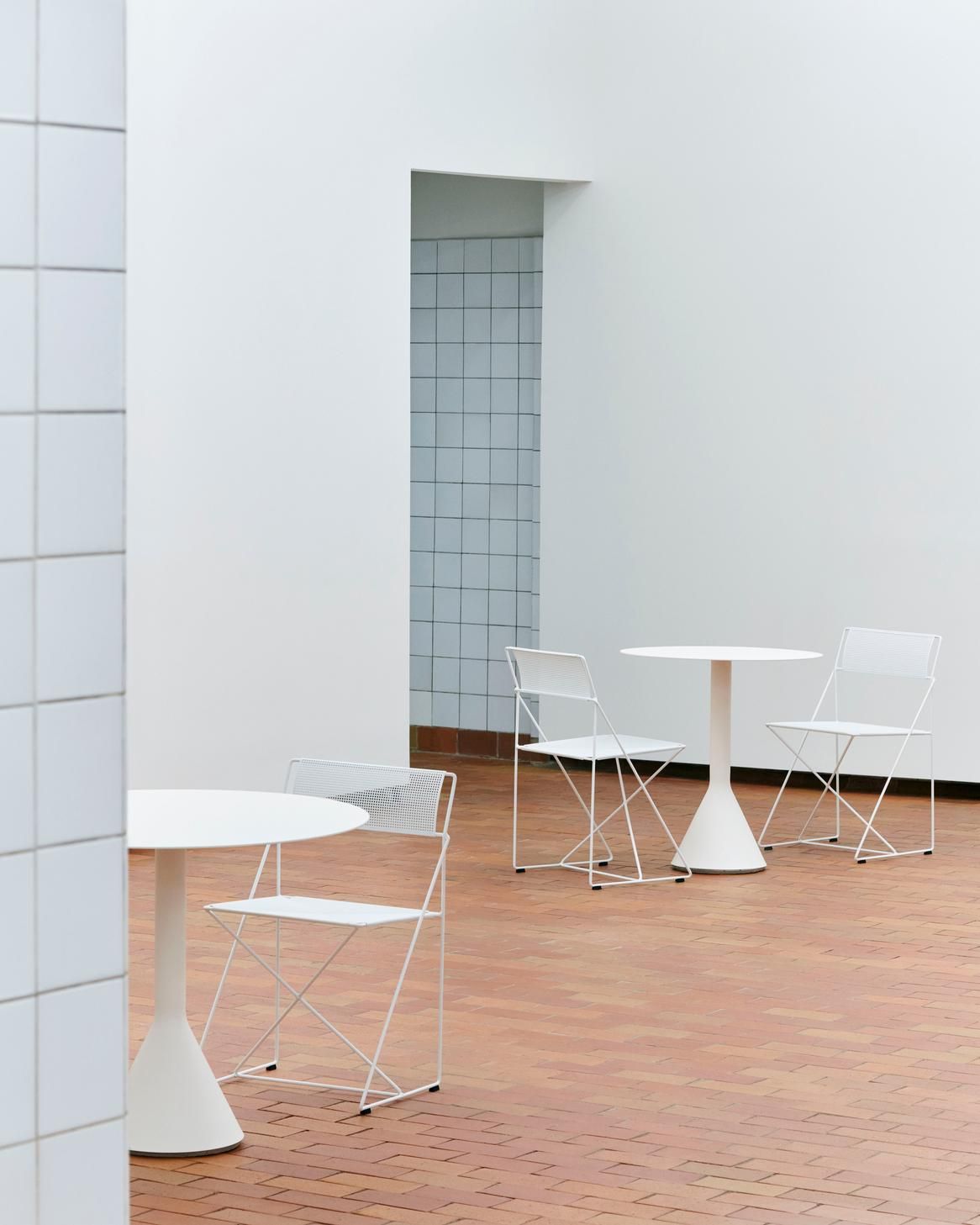 Стальной круглый садовый стол Hay Палисад ARCH-00035575 - Вид №27