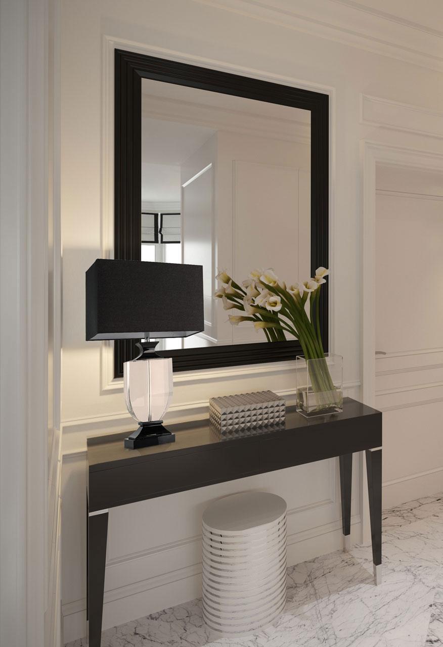 Настольная лампа MW-Light Палермо 386036101 MW-LIGHT ВАЗА 194911 Прозрачный;черный  - Вид №1