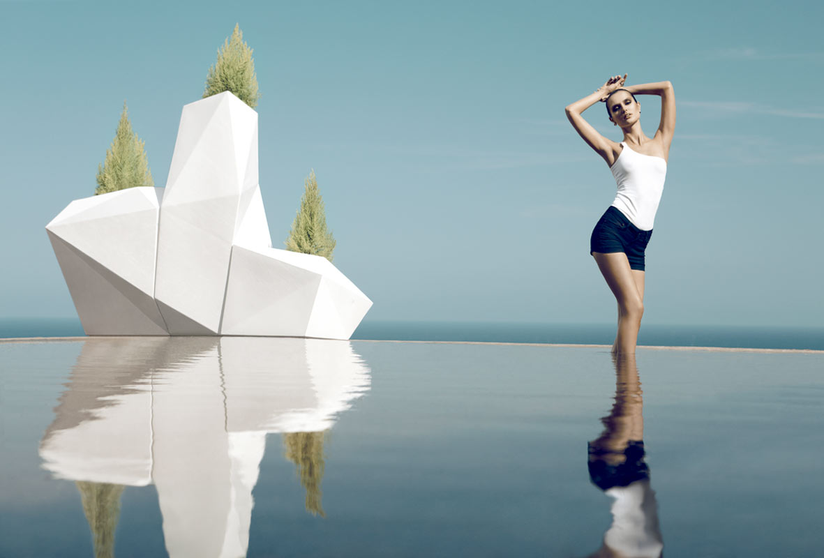 002204 Кашпо Vondom Faz - Вид №6