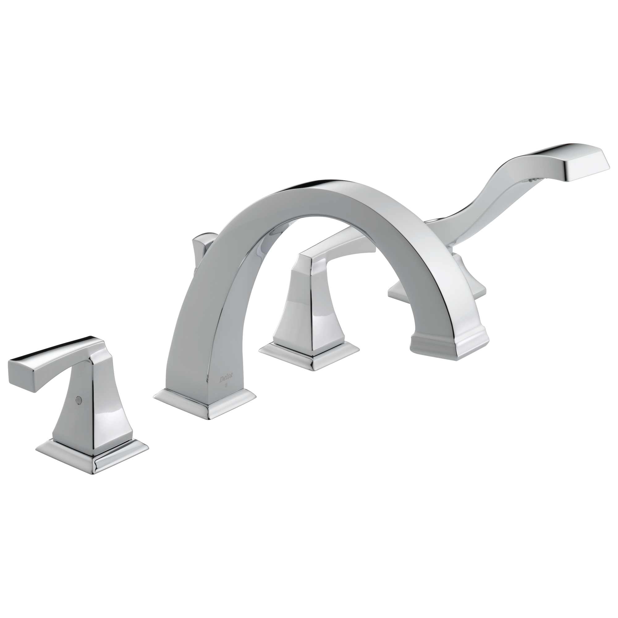 T4751-CZ Римская ванна с ручным душем Delta Faucet Dryden Шампанское бронза 