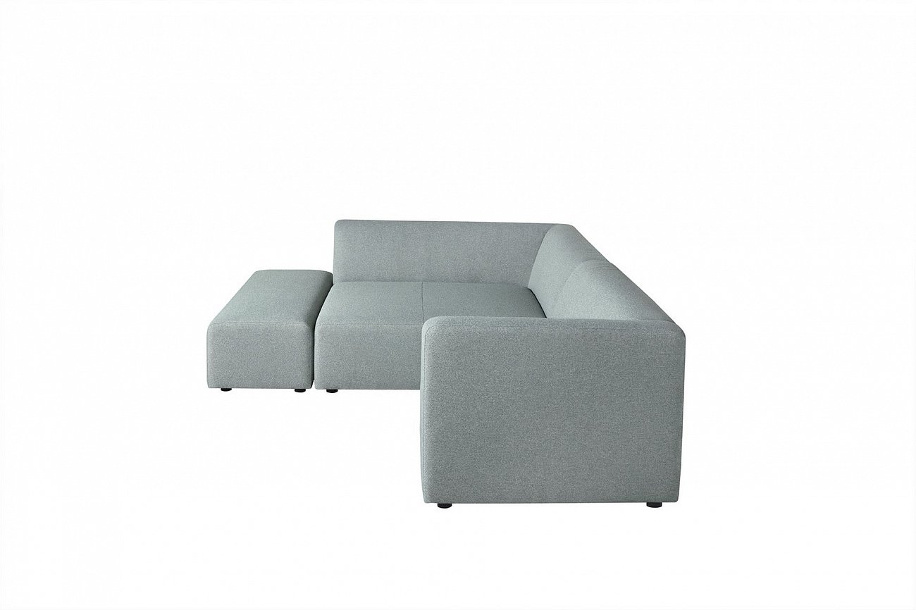 Диван John угловой светло-бирюзовый SITS ДИЗАЙНЕРСКИЕ, JOHN 192045 Голубой  - Вид №2