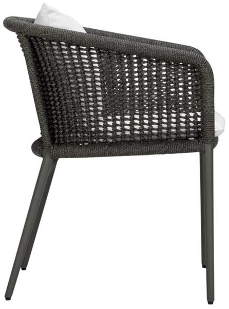 JANUS et Cie Стул из морской веревки с подлокотниками Knot sun-id-1478007 - Вид №2