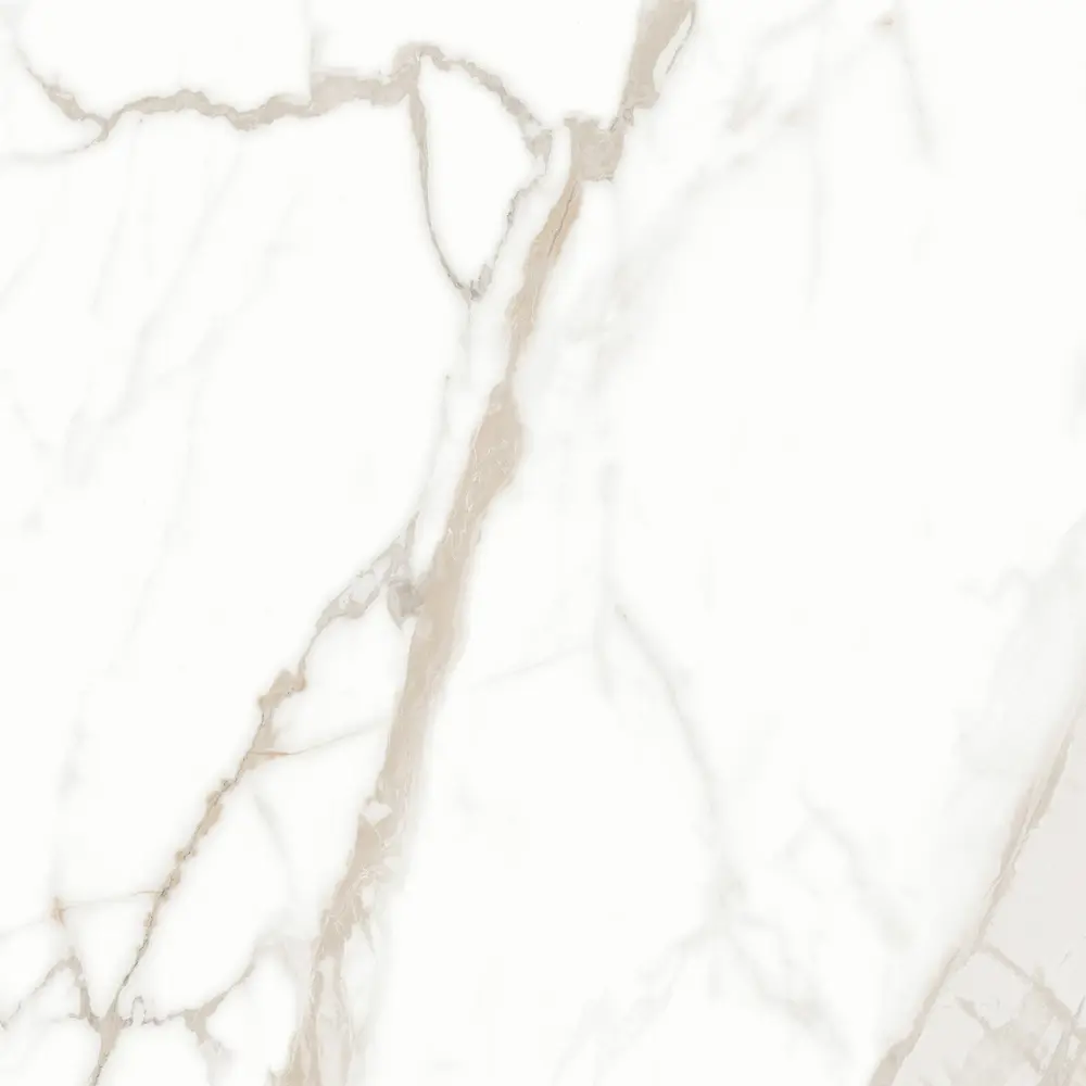Глазурованный керамогранит Alma Ceramica Calacatta Gold 04 60x60 см 1.8 м² матовый цвет белый STLM-2203690 - Вид №1