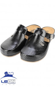 61971 Сабо  женские черные LEON  Медицинская обувь  размер 36