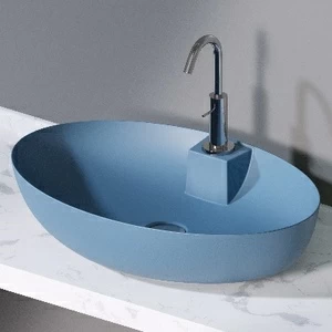 L604141 Накладная раковина на столешницу  овальная A. e T. Italia ELITE