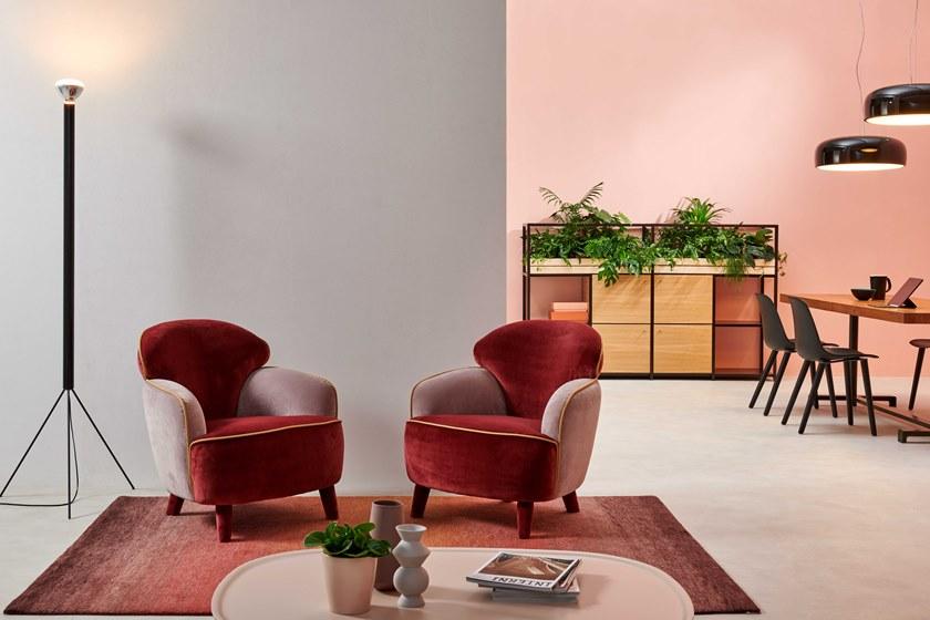 ESTEL GROUP Кресло с обивкой из ткани с подлокотниками sun-id-1361232 - Вид №1