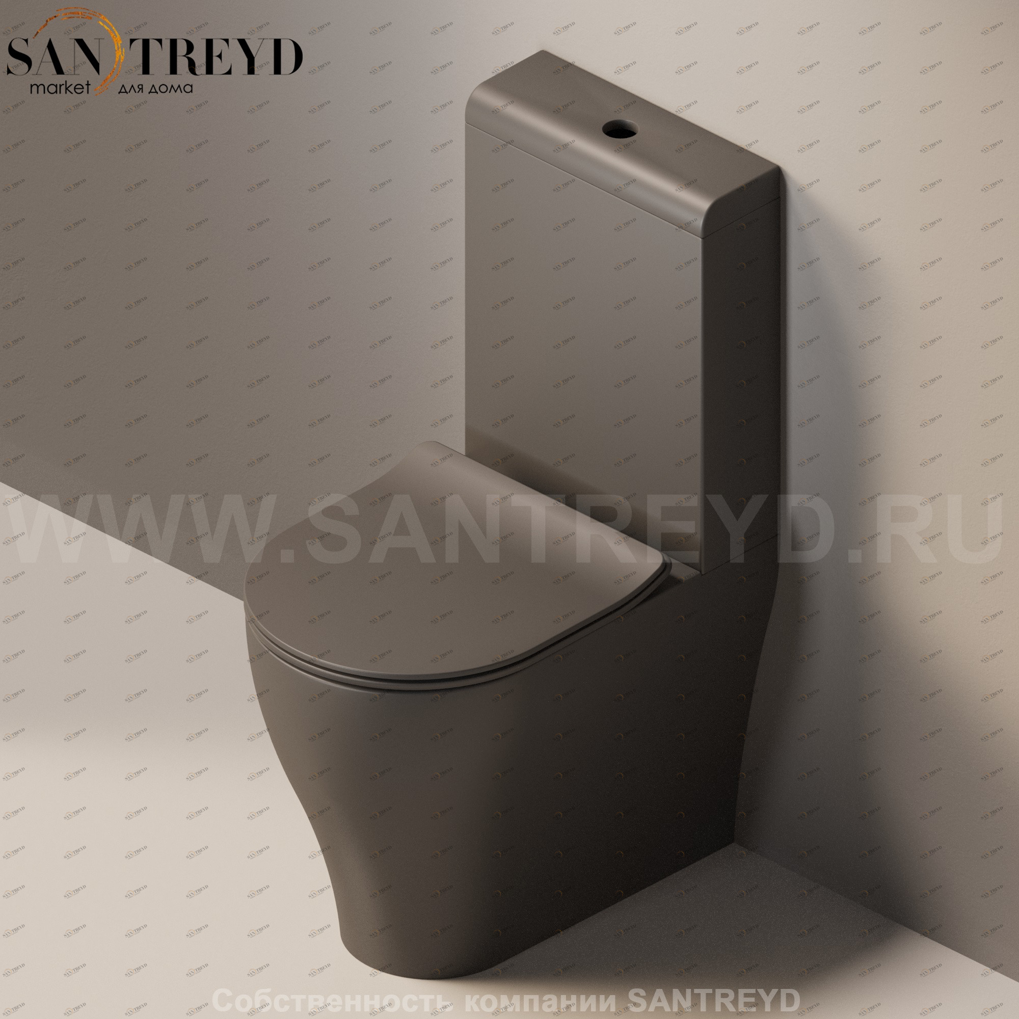 AP116RG7006 Компакт унитаз с бачком Черный Ceramica Flaminia App Италия