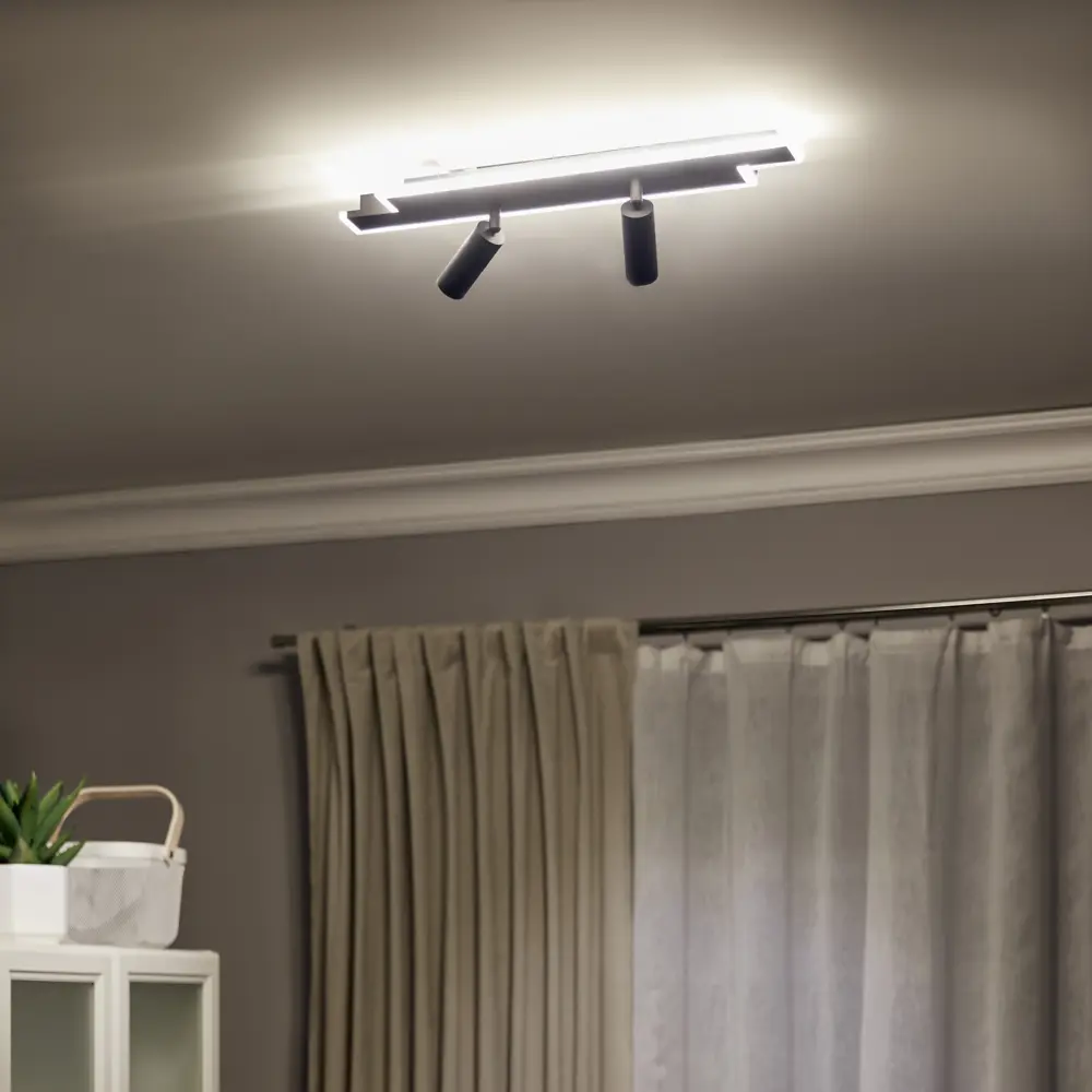 Светильник потолочный 20047SMA/02 цвет черный Escada STLM-2047417 - Вид №10