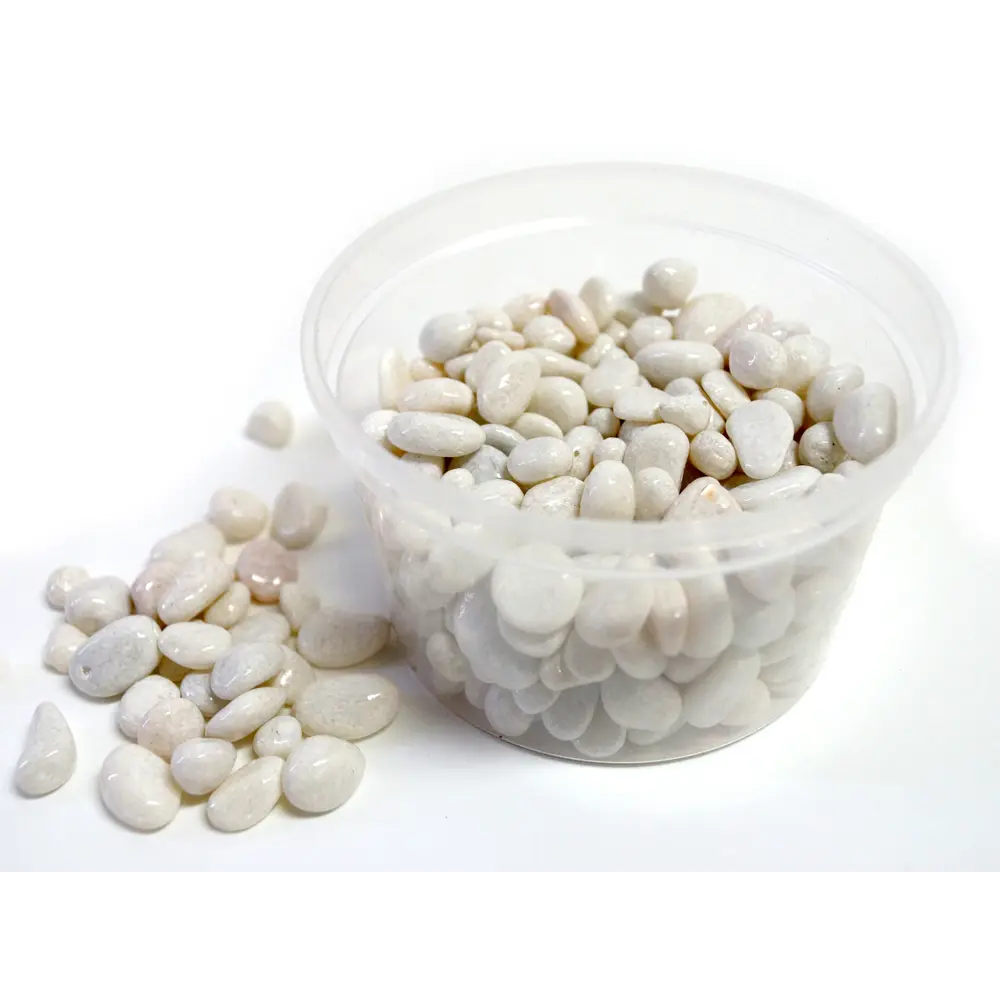 Santreyd Белая галька 5-10 мм для аквариумов и декора 85260683 STLM-0060488 - Вид №3