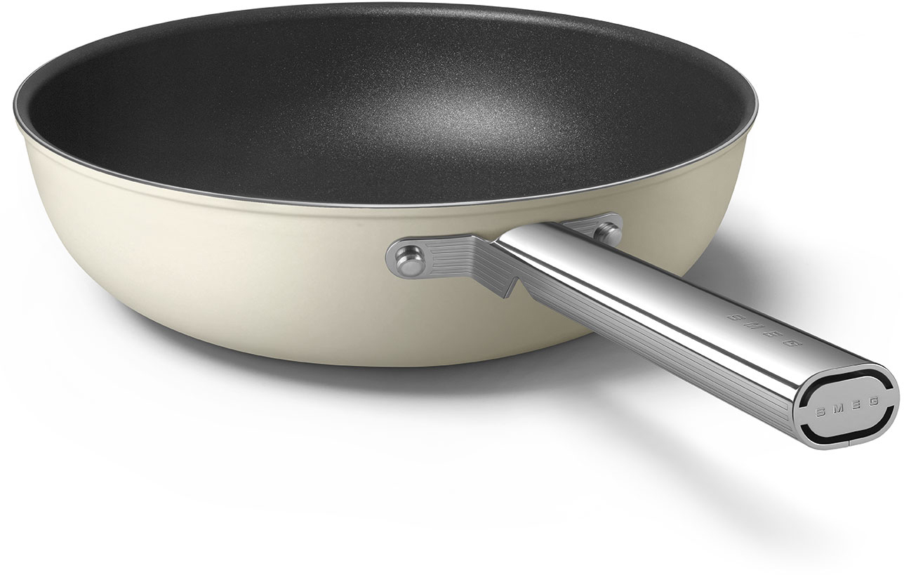 CKFW3001CRM Посуда / сковорода wok 30 см, кремовая SMEG  - Вид №8
