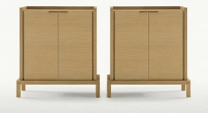 Maxalto Комод деревянный с распашными дверцами Gemina